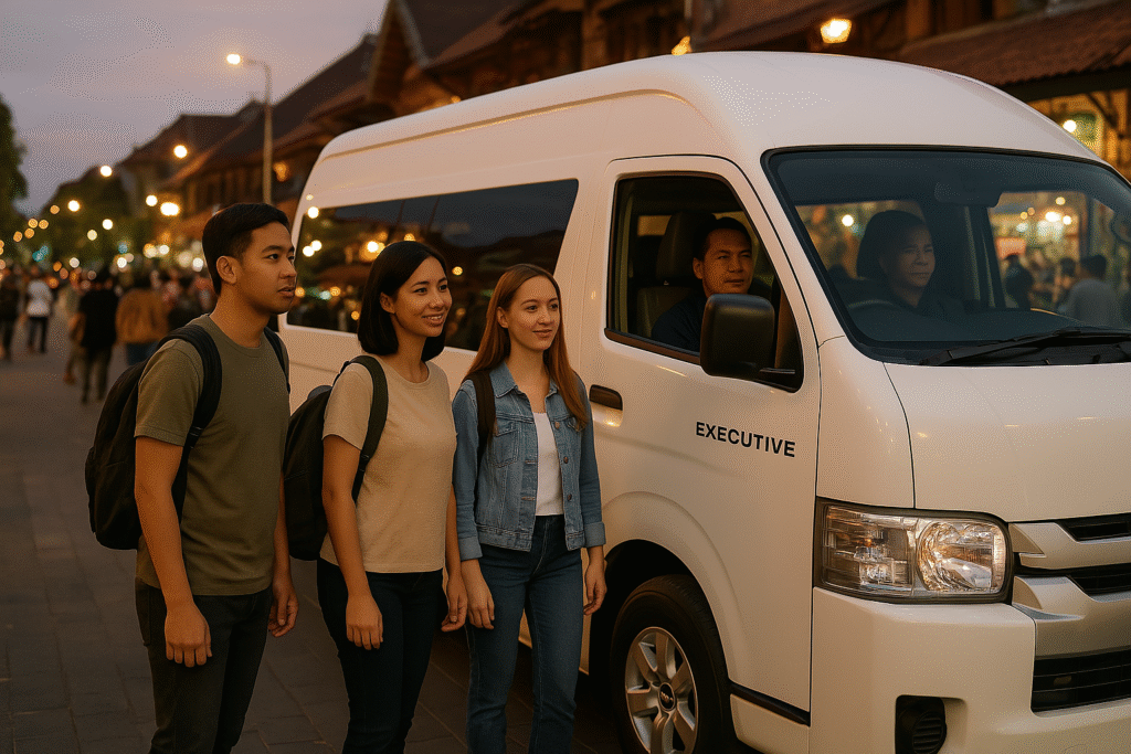 Travel Hiace jemput door to door